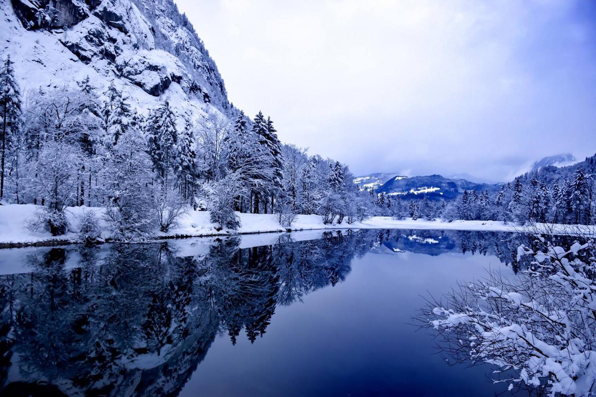 Ferienlounge Bluntausee Golling an der Salzach Exterior foto
