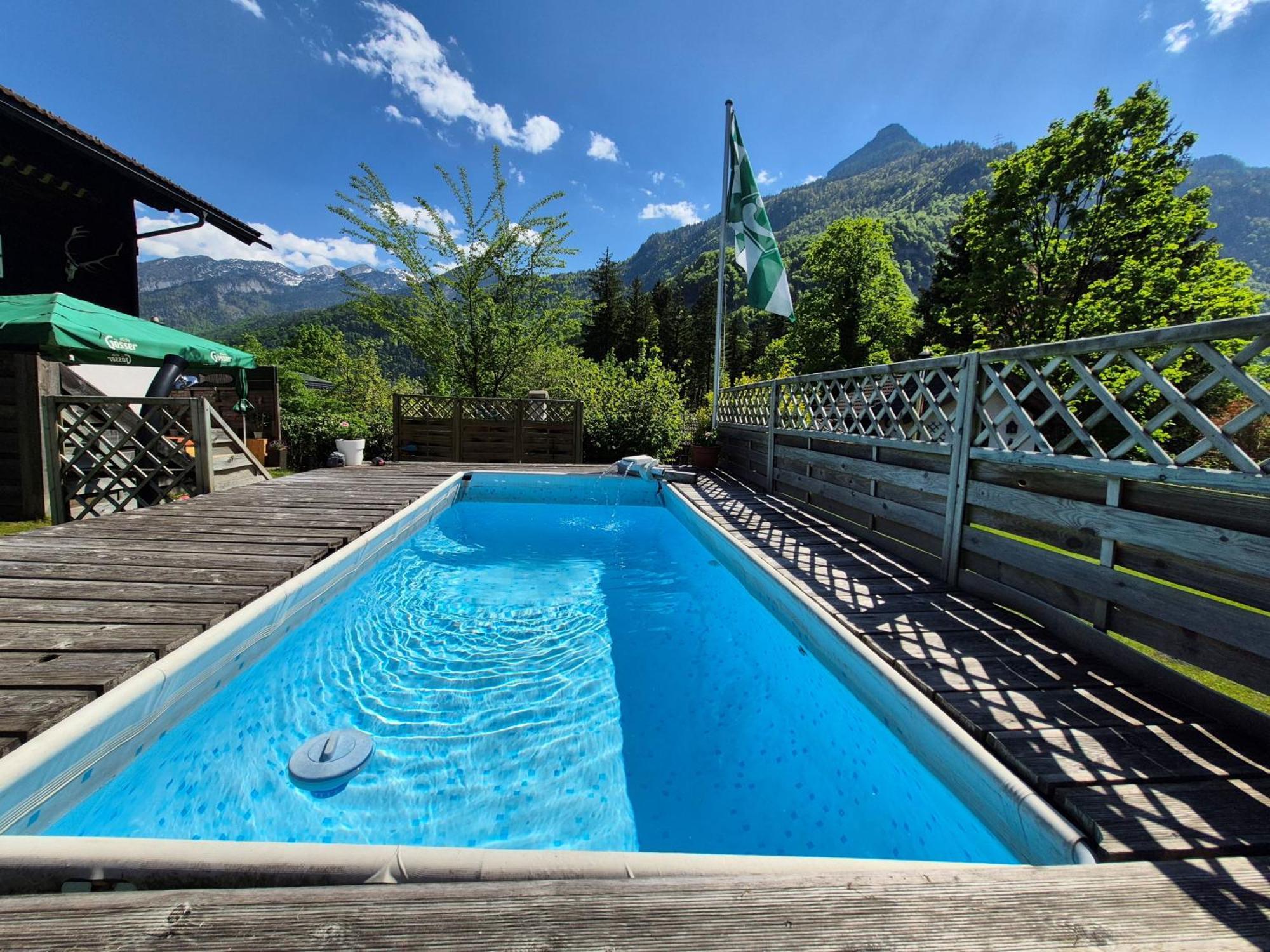 Ferienlounge Bluntausee Golling an der Salzach Exterior foto